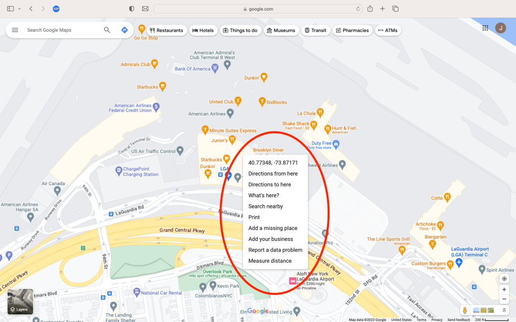 Google Maps - Add a Business Menu